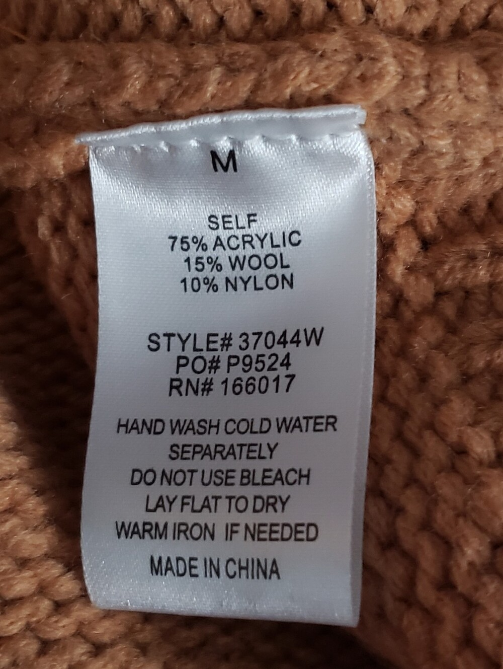 blueb Zip Up Embroidered Horse Sweater - Picture 7 of 8